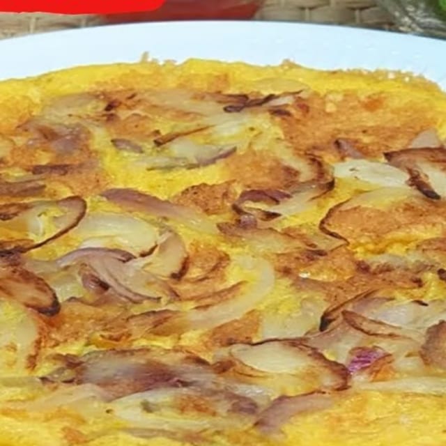 Onion Omelet.