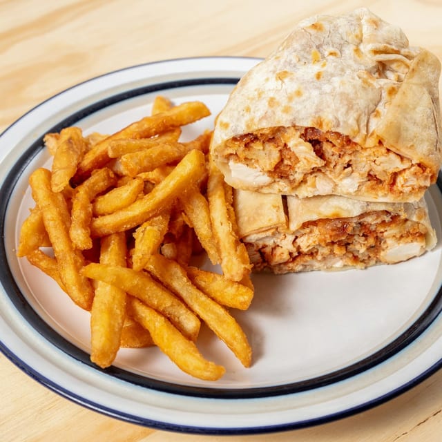 Chicken Parmigiana Wrap.