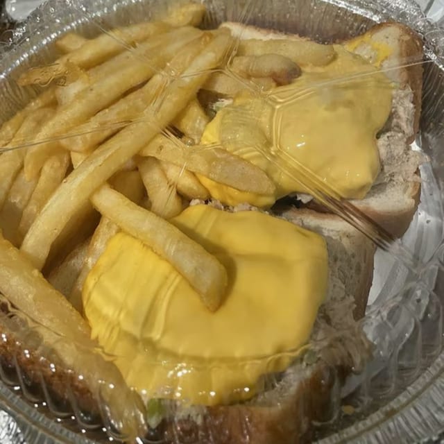 Tuna Melt Sandwich.
