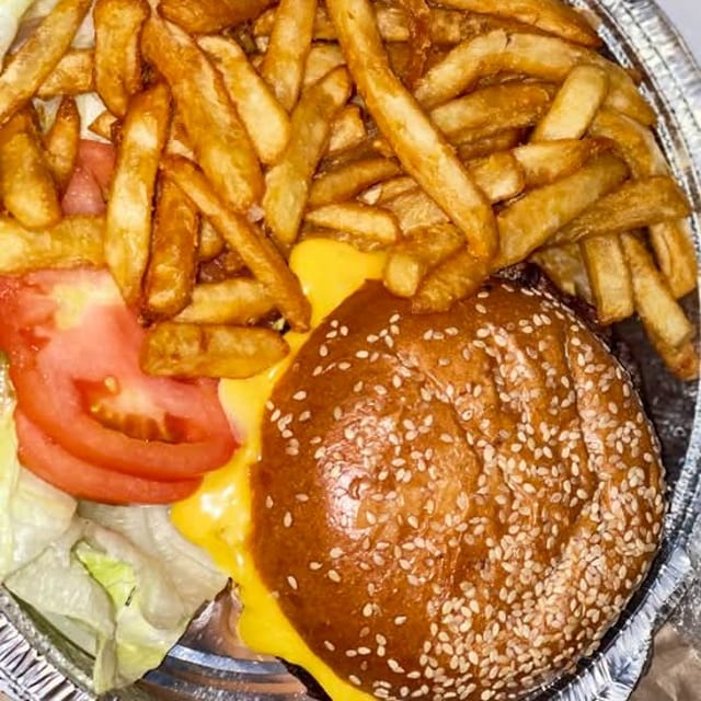 Texas Style Burger.