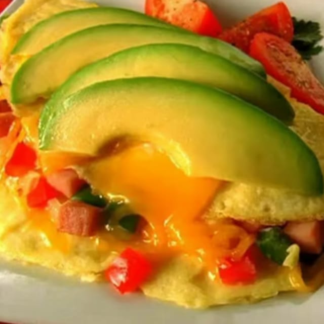 Avocado Omelet.
