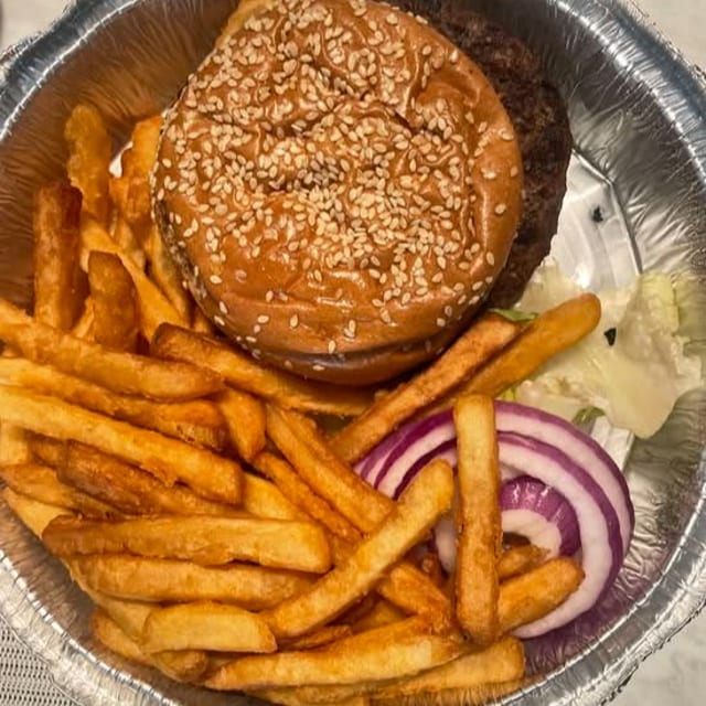 California Style Burger.