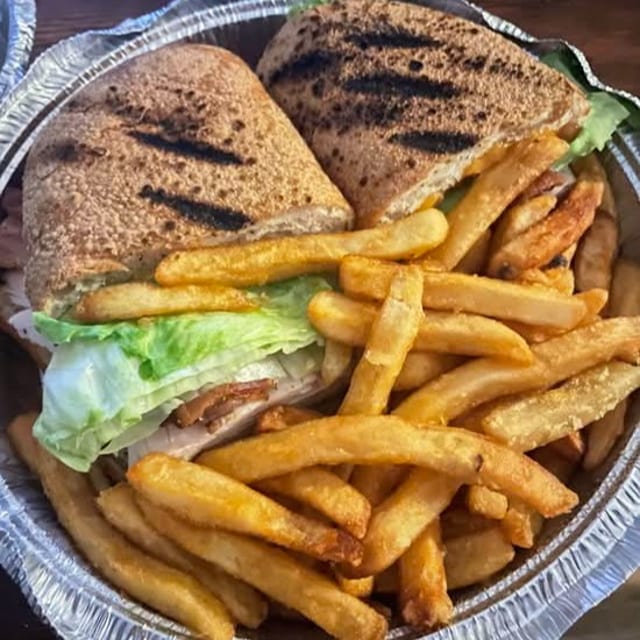 Turkey Club Panini.