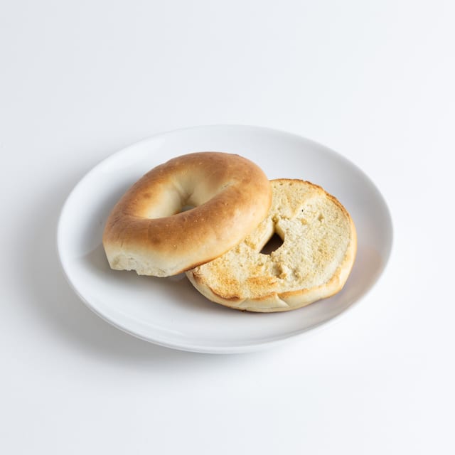 Toasted Jumbo Bagel.